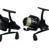 2x Fox Stratos FS 1000 E Reels (One Line Clip Iffy) - F15 - PRE LOVED