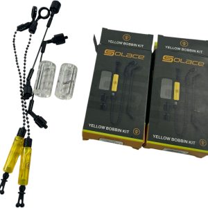 2x Wychwood Bobbin Kit Yellow In Boxes - A21 - PRE LOVED