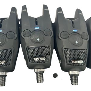 3x Prologic BAT+ Bite Alarms with Receiver in Case - E23 - PRE LOVED - Image 3