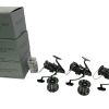 3x Shimano Aero Technium Mgs 14000 XSD with 3x Yasaki Spider 45 Line Guards - VERY GOOD CONDITION - PRE LOVED