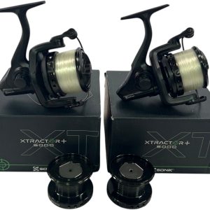 2x Sonik Xtractor + 5000 Reels with Spare Spools In Boxes - PRE LOVED - Image 4