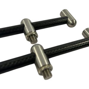 2x Century Carbon 2 Rod Fixed Buzzbars - 5.5/6.5'' - A23 - PRE LOVED - Image 4