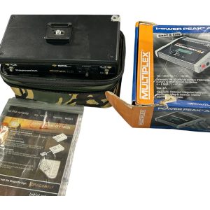 1x Carp Lounge Rt4 V3 Black Carbon Effect With All Round Blue Leds, 3 Batteries, Raymarine Dragonfly Pro Transmitter in Fox Vouager x Carp Lounge Bag - WHI720 - PRE LOVED - Image 2