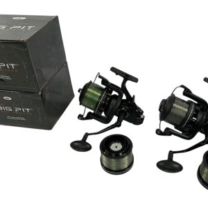 2x Ngt Dynamic Big Pits with Spare Spools and Boxes - PRE LOVED