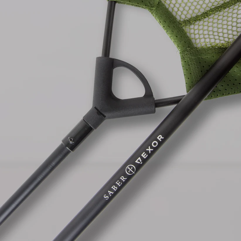Saber Vexor 42" landing net & 2 piece staff - Image 5