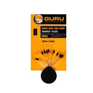 Guru Super Tight Line Stops Squared Black - Image 4