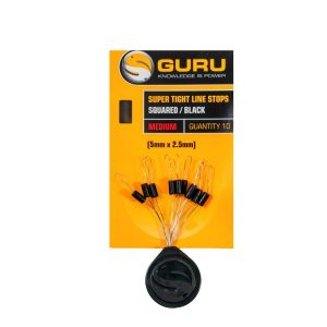 Guru Super Tight Line Stops Squared Black - Image 3