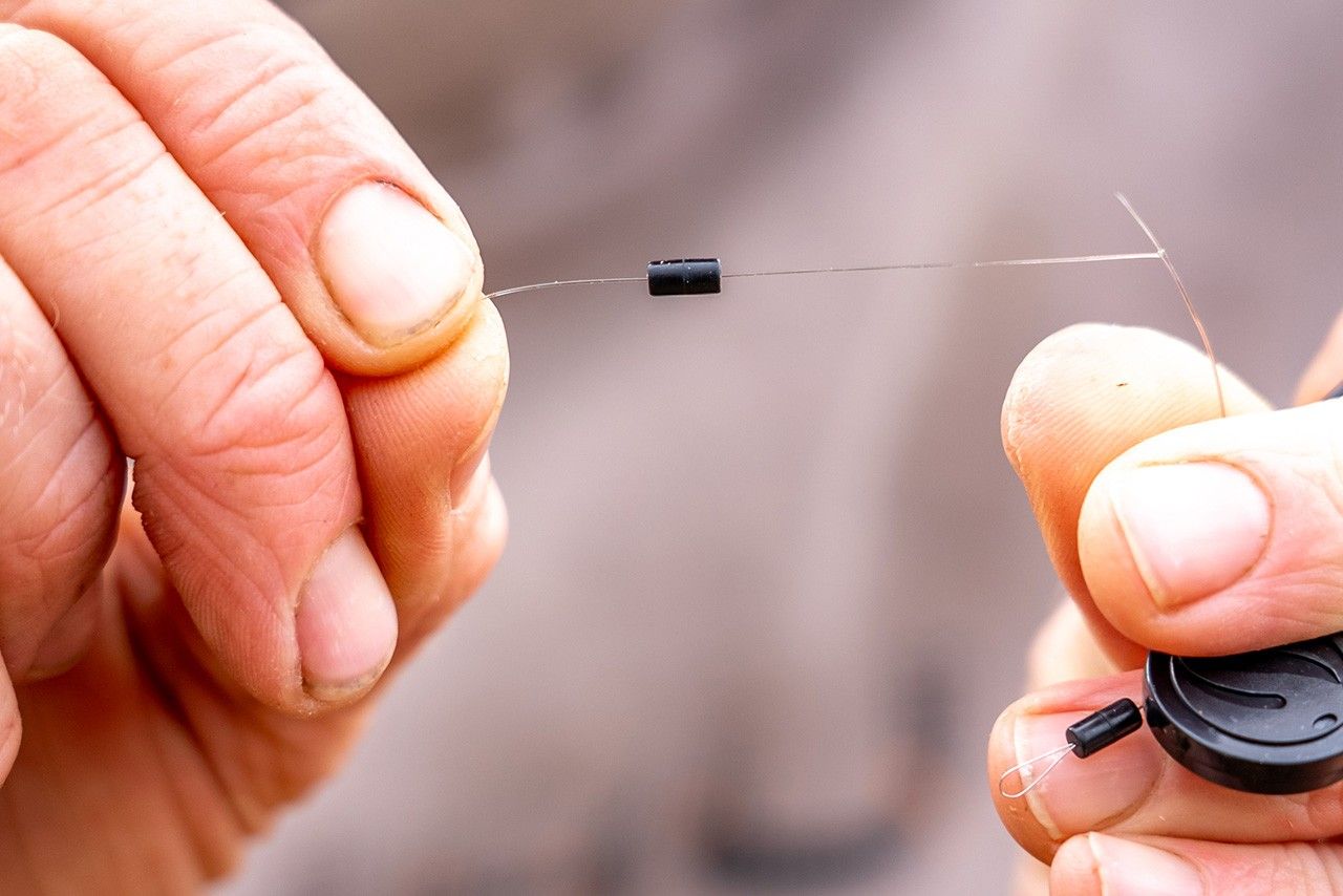 Guru Super Tight Line Stops Squared Black