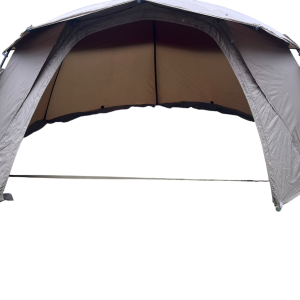 1x Trakker Tempest Brolly V2 with Skull Cap And Ground Sheet (Missing One Elastic in Pole) - ORA603 - PRE LOVED