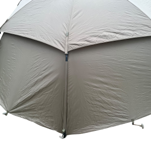 1x Trakker Tempest Brolly V2 with Skull Cap And Ground Sheet (Missing One Elastic in Pole) - ORA603 - PRE LOVED - Image 4