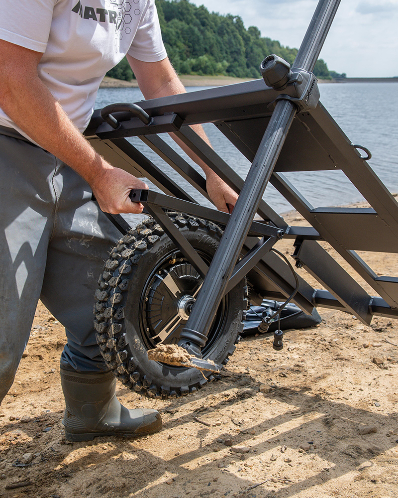Matrix XR Duralite Platform Power Barrow - Image 4