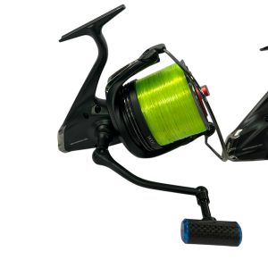 Alternative view of 3x Shimano Aero Technium MGS 14000 XTD with Custom Spool Caps and Custom Handles - PRE LOVED