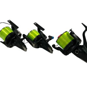 3x Shimano Aero Technium MGS 14000 XTD with Custom Spool Caps and Custom Handles - PRE LOVED - Image 5
