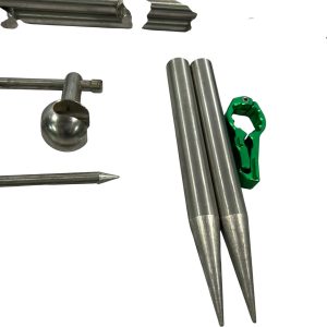 1x Korda Singlez Stainless 3 Rod Set with Stabilisers and Lock it Tool - 11.5/9.5'' Buzzbars and 3/5'' Uprights  - E7 - PRE LOVED - Image 3