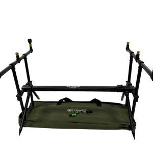 1x Ron Thomspon 3 Rod Pod with odd Bobbins in Bag - U171 - PRE LOVED
