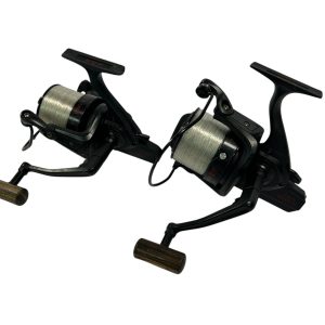 Alternative view of 2x Esp Onyx Big Pit with 3x Spare Spools And 3x Spare Drag Caps - G8 - PRE LOVED