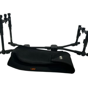 Alternative view of 1x Fox Black Label 3 Rod Pod with Butt Grips in Case - U149 - PRE LOVED
