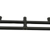 2x Jag Prolite Grey 3 Rod 10/11'' Buzzbars - F5 - PRE LOVED