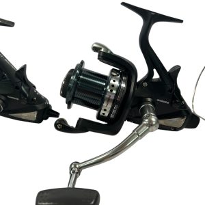 3x Shimano Medium Baitrunner XT-A Longcast with Spare Spools in Boxes - PRE LOVED - Image 3