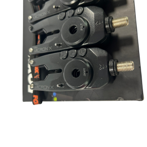 Alternative view of 3x Fox Mini Micron X Alarms with Receiver in Box  - H21 - PRE LOVED