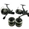 2x Shimano Aero 10000 XTE with Spare Spools  - H2 - PRE LOVED
