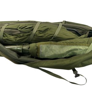 1x Sonik Axs Bivvy with Ground Sheet, Mozzi Front And Waterproof Front - RED107 - PRE LOVED