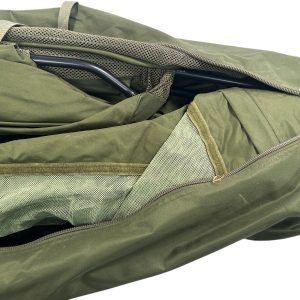 Alternative view of 1x Sonik Axs Bivvy with Ground Sheet, Mozzi Front And Waterproof Front - RED107 - PRE LOVED