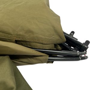 Alternative view of 1x Trakker Tempest 100T Brolly with Skull Cap, Infill and Groundsheet - REDB40 - PRE LOVED