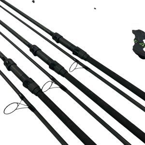 3x Korda Kaizen Green 10ft 4lb in Sleeves - GRE657 - PRE LOVED - Image 3