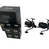 2x Daiwa 22 Whisker 45 SCW QD-OT with 4 Spare Spools in Boxes - PRE LOVED