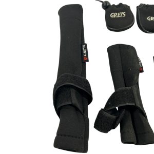 2x Grey Tip and Butt Protectors with 50mm Covers - A9 - PRE LOVED - Image 3