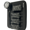 3x Sonik SKX Alarms with Receiver and Bivvy Light in Case - U166 - PRE LOVED