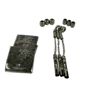 3x Jag Safe Liners with Chains, Jag Hockey Sticks, Spare Chains and 6 Weights - C13 - PRE LOVED