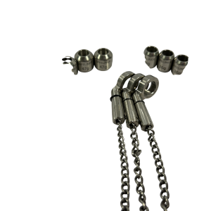3x Jag Safe Liners with Chains, Jag Hockey Sticks, Spare Chains and 6 Weights - C13 - PRE LOVED - Image 4