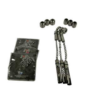 3x Jag Safe Liners with Chains, Jag Hockey Sticks, Spare Chains and 6 Weights - C13 - PRE LOVED - Image 6
