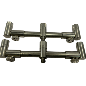 2x Jag Stainless 316 Super Compact 3 Rod ADJ Buzz Bars - F23 - PRE LOVED