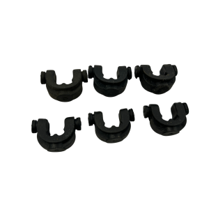 Alternative view of 6x Jag Black Small Lockdown Inserts  - E20 - PRE LOVED