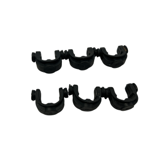 6x Jag Black Small Lockdown Inserts  - E21 - PRE LOVED