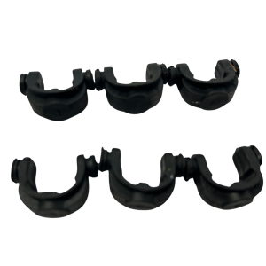 6x Jag Black Small Lockdown Inserts  - E21 - PRE LOVED - Image 6