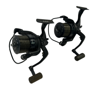 2x ESP Onyx Compact Reels with 3 Spare Spools  - D23 - PRE LOVED - Image 4