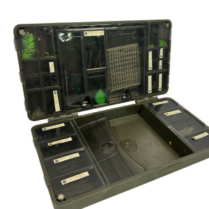 1x Korda Tackle Safe - TERMINAL CLIPS, BEADS ECT INSIDE  - E26 - PRE LOVED