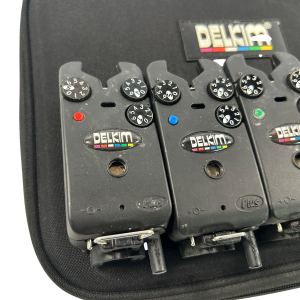 3x Delkim Txi Plus with Recevier and D-Locks In  Storage Case - R/B/G - S146 - PRE LOVED - Image 3