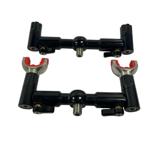 Alternative view of 2x Jag Black 2 Rod Adj Buzzbars with Jag Lockdowns - 4.5/5'' - F20 - PRE LOVED