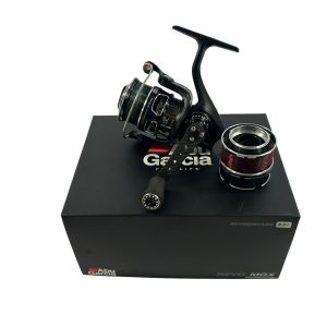 1x Abu Garcia Revo2Mgx With Spare Spool In Box - G11 - PRE LOVED