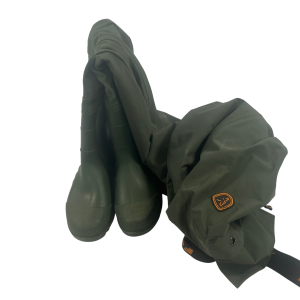 1x Fox Nylon Lightweight Chest Waders Size 8 - U109 - PRE LOVED