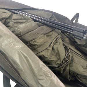 1x Solar South Westerly Pro Uni Bivvy - Mozzi Mesh, Ground Sheet, Front Infill, Storm Poles, Pegs (One Small Repair) - WHI44 - PRE LOVED - Image 4