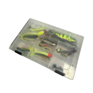 1x Lure Bundle - 4 Boxes full of Crankbaits, Soft Plastics and Traces - S120 - PRE LOVED - Image 3