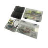 1x Lure Bundle - 4 Boxes full of Crankbaits, Soft Plastics and Traces - S120 - PRE LOVED