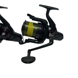 Alternative view of 3x Daiwa Whisker 45 SCW QD OT (Boxed - with 6x spare spools) - B - PRE LOVED