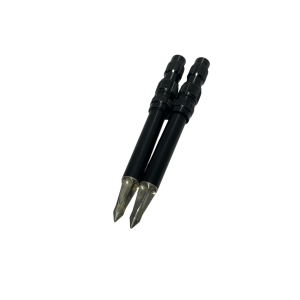 2x Solar Blacklite 6 Inch Sticks - G22 - PRE LOVED